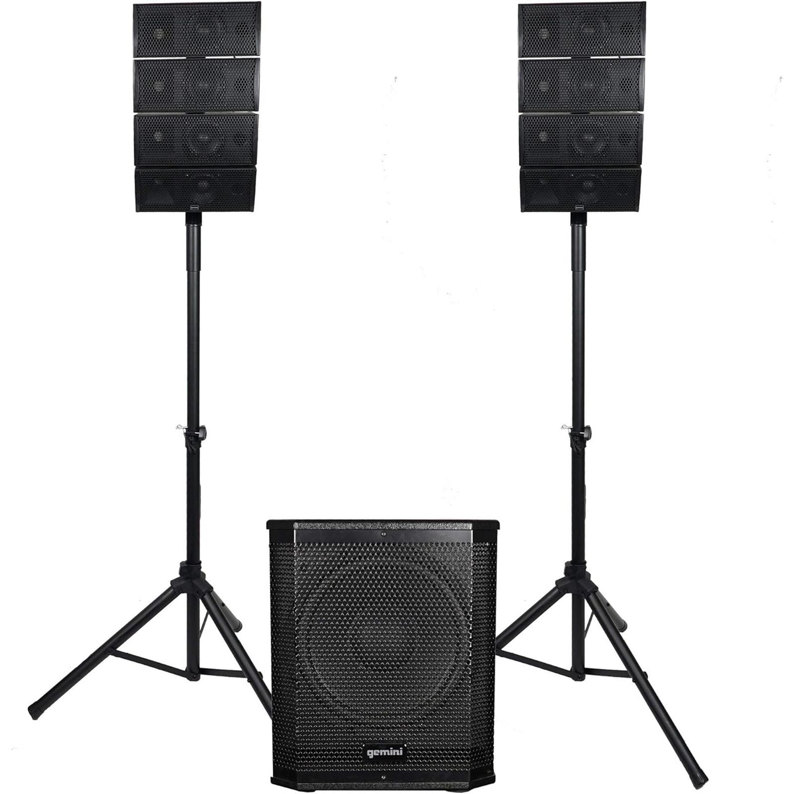 Gemini LRX-448 Portable Line Array Speaker System w/ Subwoofer